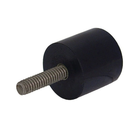 Cylindrical Male Thread Bumpers - 31.75x25.4 mm - 1/4-20 UNC -6.35mm- - Polyurethane