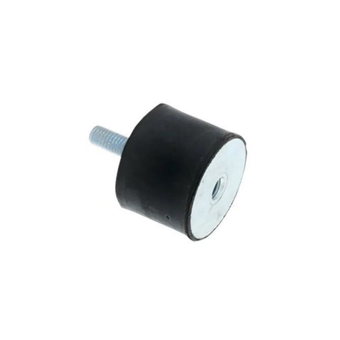 1107279 | CMF015-15-050M-R60 (2 Pcs) --- Bobbin Mounts - 15x15 mm - M5x0.8 Male to Female - Natural Rubber Mount