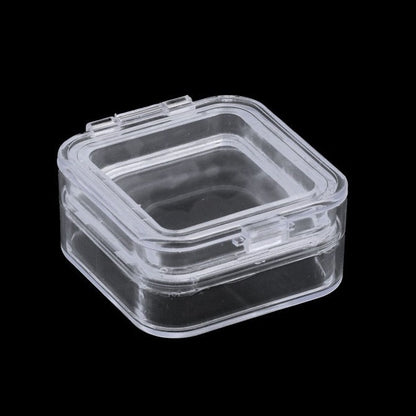 1226021 | PBOX01-030-030-010-M --- Clear Plastic Parts Boxes - Number of Compartments 1 - 30x30 mm - Acrylic Parts Box