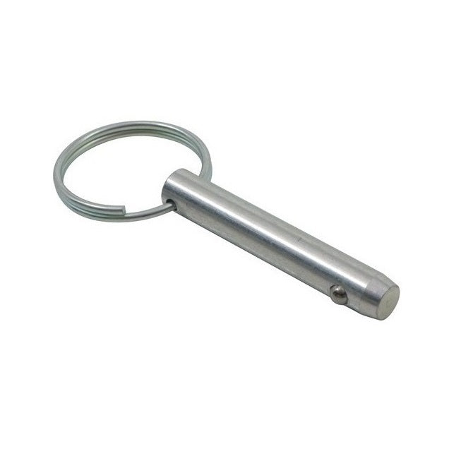 Pins - Ball Lock - Keyring Style - Single Ball - 316 Stainless Steel