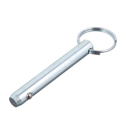1102890 | BLP-127-0889-K1-C --- Ball Lock Pins - 12.7x88.9 mm - Carbon Steel Keyring Style Pin