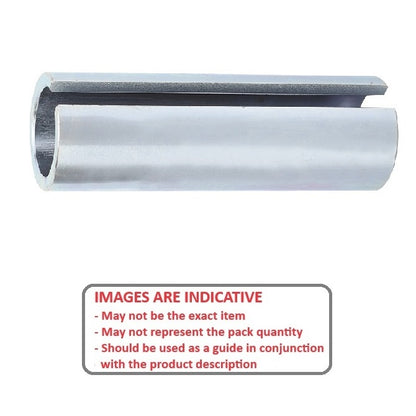 1087708 | RB-095-060-190-A --- Bore Reducers - 9.53x6x19 mm - Aluminium Alloy Reducer