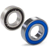 Single Row Ball Bearings - 7x17x5 mm - Chrome Steel SAE 52100 - High Speed Polyamide Cage