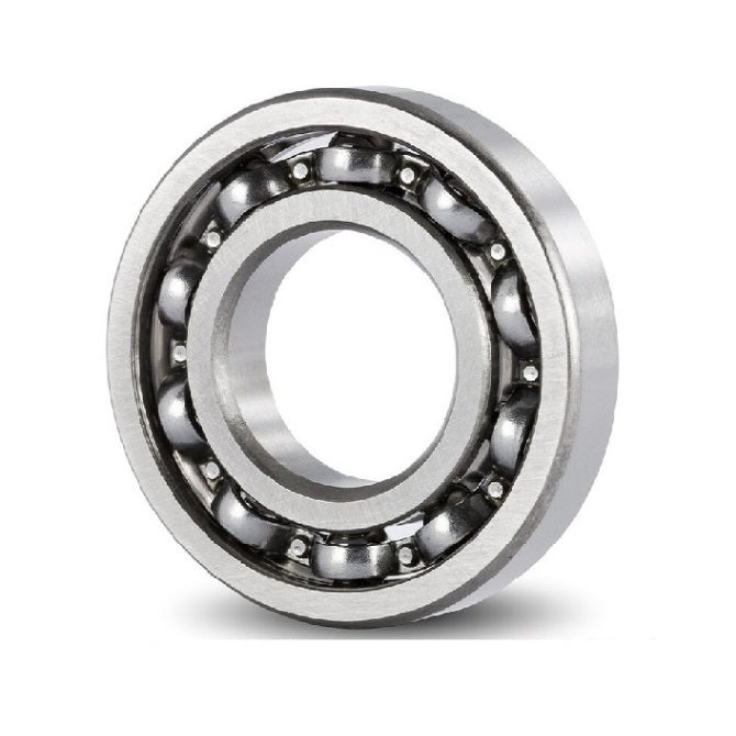 Single Row Ball Bearings - 6x15x5 mm - Stainless Steel 304 Similar to A2, 18-8 HRB80