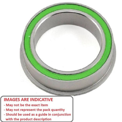 1044400 | FMR63A-2RG-ECO (10 Pcs) --- Single Row Ball Bearings - 3x6x2.5 mm Flanged - Chrome Steel SAE 52100 Bearing