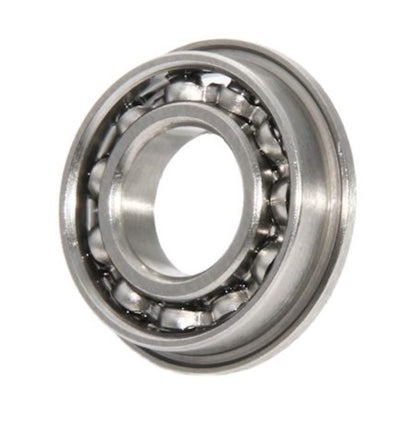Single Row Ball Bearings - 3.175x6.35x2.381 mm Flanged - Stainless Steel AISI 440C Bearing