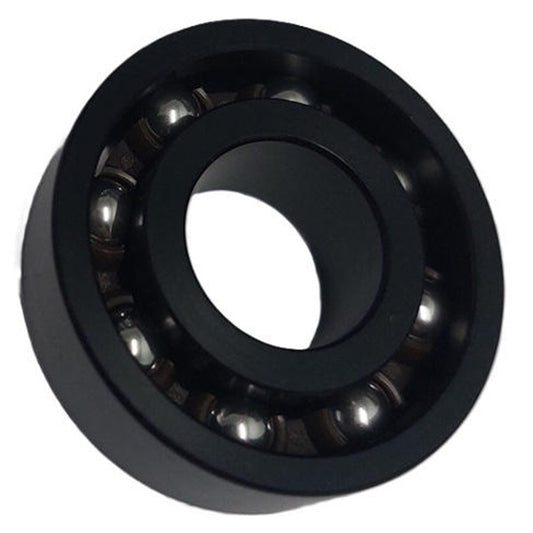 Plastic Bearings - 8x19x6 mm - Acetal Antistatic with Stainless 316 Balls Bearing