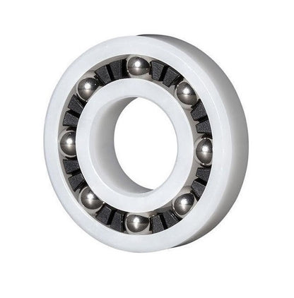 1098332 | P-6301-AS2 --- Plastic Bearings - 12x37x12 mm  - Acetal with Stainless 302 Balls