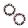 Angular Contact Bearings - 25x52x15 mm - Chrome Steel SAE 52100 - High Speed Polyamide Cage