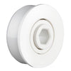 Conveyor Bearings - 11.11x47.5x17.78 mm / 15.24 mm - Polypropylene Races with Stainless Steel 316 Balls