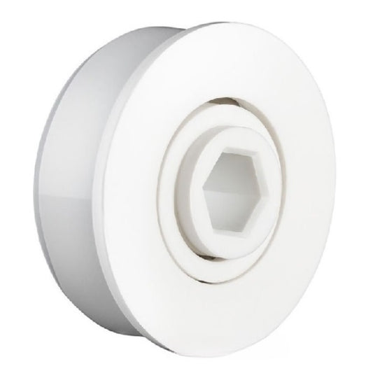 Conveyor Bearings - 17.45x57.4x17.78 mm / 23.62 mm - Polypropylene Races with Stainless Steel 316 Balls