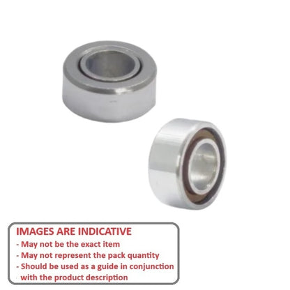1046497 | SR144A-D27-CSN-ZE-TO (Each) --- Dental Applications Bearings - 3.175x6.35x2.778 mm