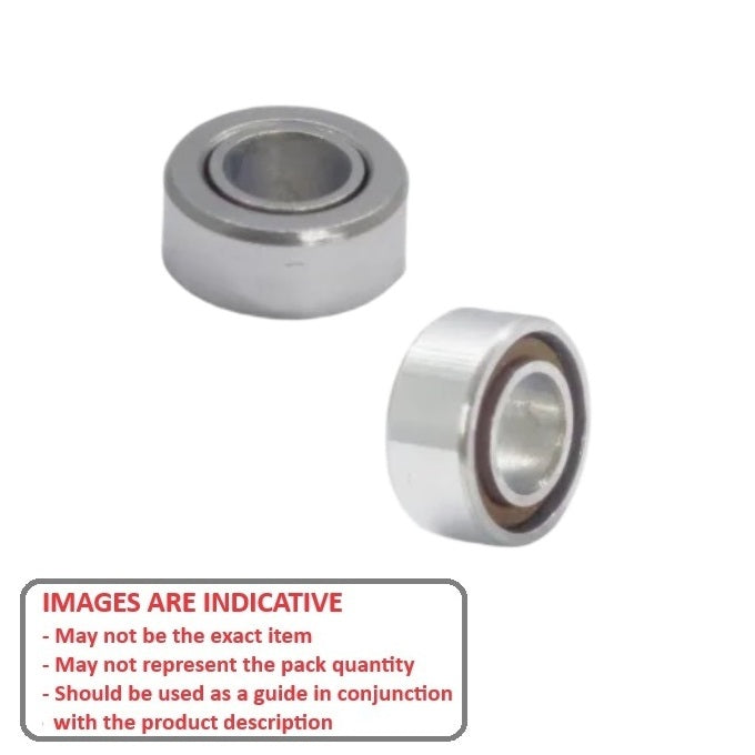 1046497 | SR144A-D27-CSN-ZS-TO (Each) --- Dental Applications Bearings - 3.175x6.35x2.778 mm