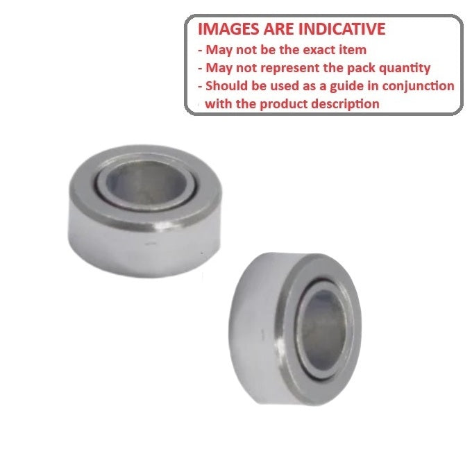 1046713 | SR145-D75-ZZE-KC (Each) --- Dental Applications Bearings - 3.175 7.518 / 7.200 2.778 mm - Stainless Steel AISI 440C - Dental Special Bearing