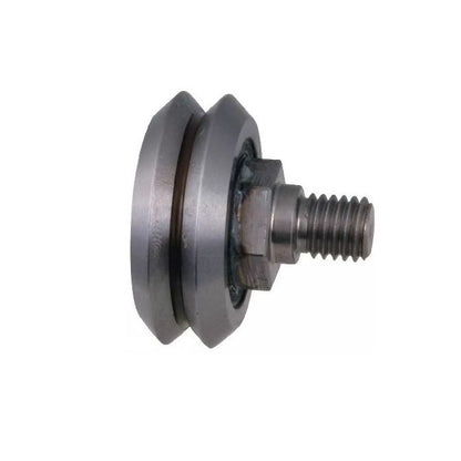 1000035 | DVWS0-ADJ-2RS --- Studded Guide Wheels Dual Vee - Size Reference 0 - 14.8x6.35 mm - Chrome Steel SAE 52100 Guide Wheel