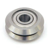 Plain Guide Wheels Dual Vee - Guide Wheel Size Reference 4 - 59.944x19.05 mm - Chrome Steel SAE 52100