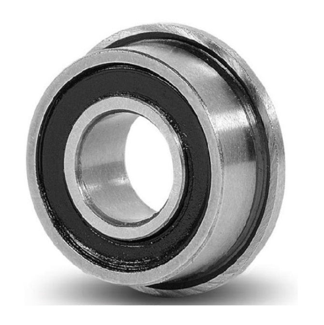 Single Row Ball Bearings - 20x32x7 mm Flanged - Stainless Steel AISI 440C Bearing