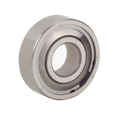 1037115 | SR1B-FF-MC34-GR7-R-L23 (40 Pcs) --- Single Row Ball Bearings - 1.397x4.763x2.779 mm Unflanged - Stainless Steel AISI 440C - Ribbon Retainer Low Torque Bearing