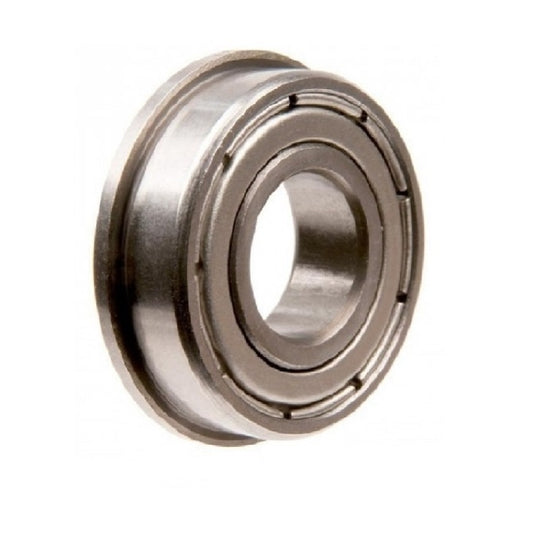 Single Row Ball Bearings - 12x21x5 mm Flanged - Stainless Steel AISI 440C Bearing