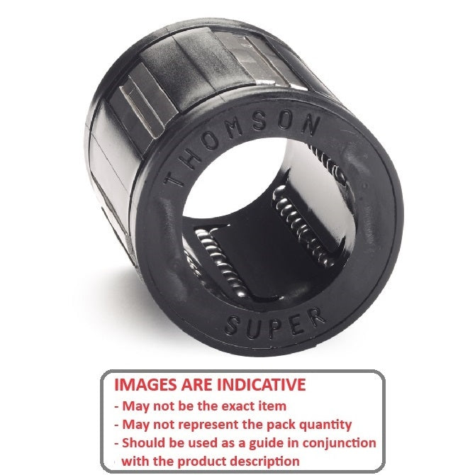 1087769 | LCB-0095-016-022-TP --- Ball Bearings Linear - 9.53 15.875 to 15.888 22.225 mm Standard Closed - Chrome Steel Bearing