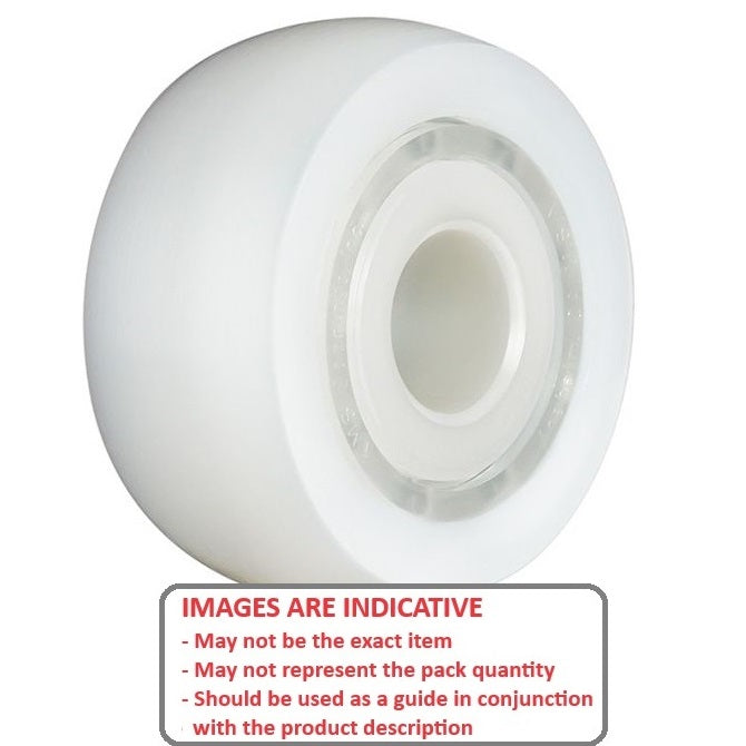 1228205 | KMS-1134 --- MRI Tables Bearings - Application Phillips Picker MRI After Market Wheel Bearing Couch wheel bearing - T-12-869 - Acetal with Glass Balls Bearing