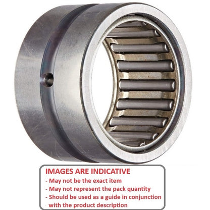 1139964 | NM-0300-0400-0200-O --- Needle Roller without Inner Ring Bearings - 30x40x20 mm / 4090 Kgf Machined - Chrome Steel Bearing