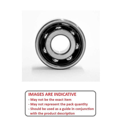 1047594 | SR144A-D27-ZS-KC-OPT --- Dental Applications Bearings - 3.175x6.35x2.779 mm - Stainless Steel AISI 440C - High Speed Phenolic Cage - Dental Special Bearing