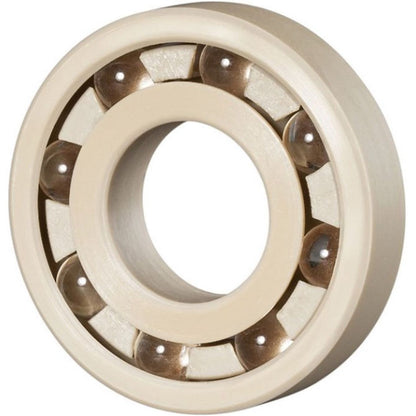 1058546 | P-R3-PKGL --- Plastic Bearings - 4.763x12.7x3.969 mm - PEEK Polyetheretherketone with Glass Balls Bearing