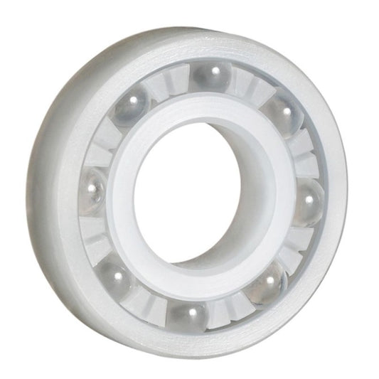Plastic Bearings - 12x28x8 mm - Polyproylene with Glass Balls