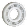 Plastic Bearings - 6.35x19.05x7.142 mm - PVDF with Glass Balls
