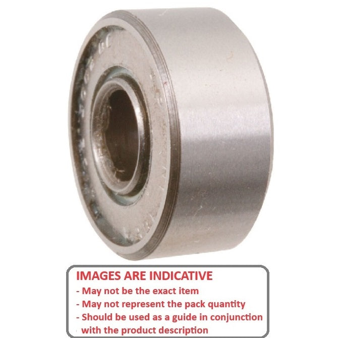1134264 | R16E-ZZ-SG --- Single Row Ball Bearings - 25.4x50.8x14.288 mm Unflanged - Chrome Steel