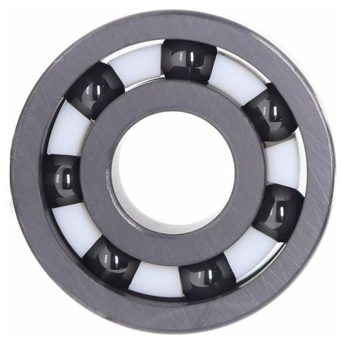 Yoyo Bearings - Type Standard Type 6.35 x 12.7 x 4.8 mm - Open Bearing - Silicon Nitride Si3N5 Ceramic - Dark Grey 