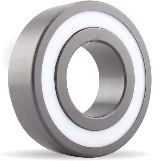 Single Row Ball Bearings - 15x28x7 mm - Ceramic Silicon Nitride - PTFE Cage - PTFE Seals