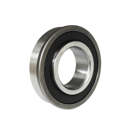 Single Row Ball Bearings - 16x35x11 mm / 12.8 mm Flanged - Chrome Steel SAE 52100 Bearing
