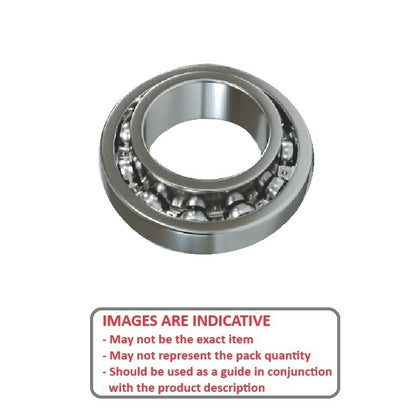 1053328 | SWR2-5-MC34-GR5-R-L23 (Pack of 40)  --- Single Row Ball Bearings - 3.175x7.938x2.779 mm / 3.571 mm Unflanged - Stainless Steel AISI 440C Bearing