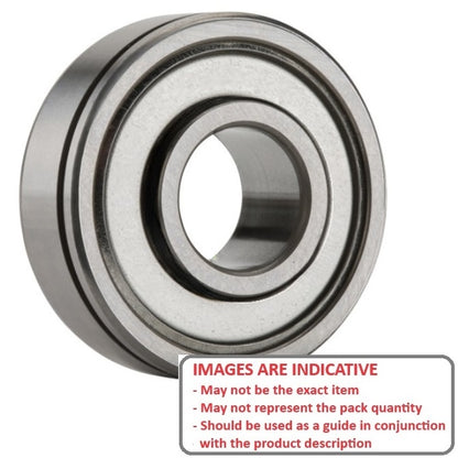 1110549 | WR12820A-ZZN --- Single Row Ball Bearings - 15.875x44.45x15.875 mm / 19.05 mm with Snap Ring - Chrome Steel SAE 52100 Bearing