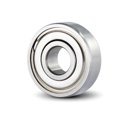 Single Row Ball Bearings - 4.763x12.7x3.969 mm Unflanged - Stainless Steel AISI 440C - Ribbon Retainer Low Torque Bearing