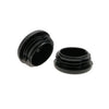 Round Bungs - 10.2 mm Black - 1/2 inch OD 16/18 Gauge Tube