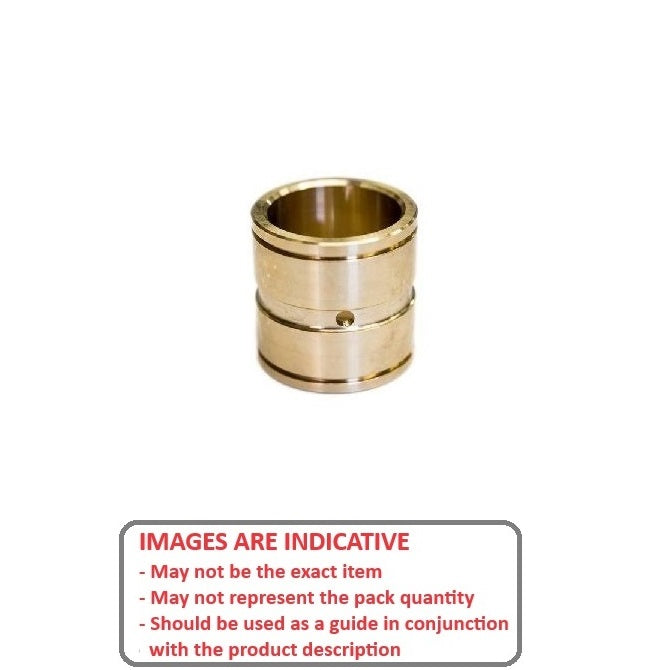 1142307 | BP0318-0413-0381-BA --- Unflanged Bushes - 31.75x41.275x38.1 mm - Aluminium Bronze Bush