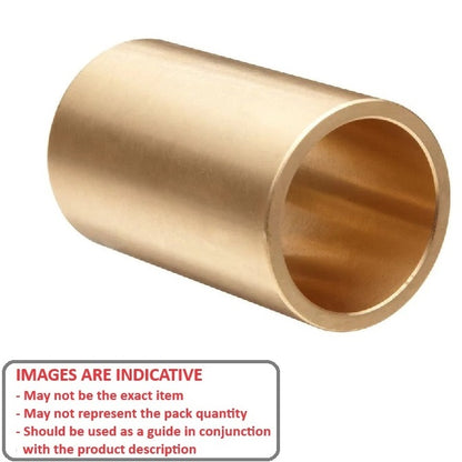 1133805 | BP0254-0349-0381-BC9 --- Unflanged Bushes - 25.4x34.925x38.1 mm - Bronze C93200 Bush