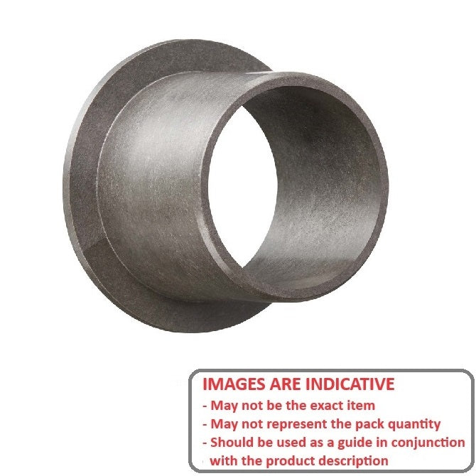 1060307 | BF0050-0060-0060-PG (10 Pcs) --- Flanged Bushes - 5x6x6 mm Plastic - Iglidur G Bush