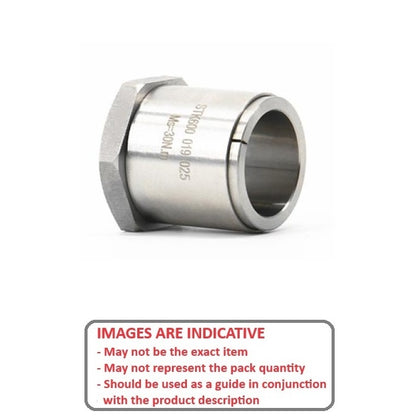 1071065 | BIT-064-10 --- Integral Taper Bushings - 6.35x10x12.5 mm - Steel Bushing