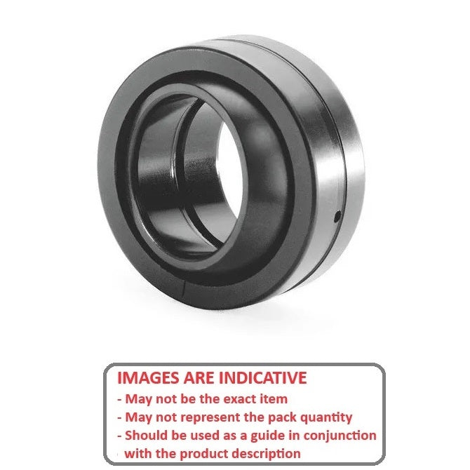 1086818 | GE-00800-01600-ST (Each) --- Spherical Bushings - 8x16x8 mm - Steel Bushing