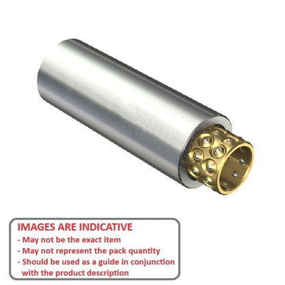 1090768 | STSI104315A --- Stroke Rotary Bushings - 10x18x43 mm Miniature - Carbon Steel Bushing