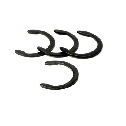 Crescent Retaining Rings - 2.69x3.18x0.38 mm - Carbon Spring Steel Self Finish