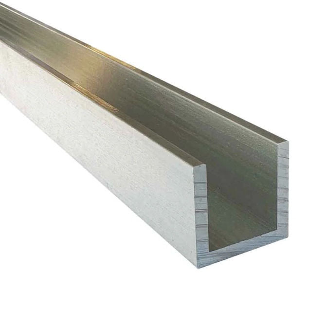 1064130 | CH-0080-0055-1995-A --- Aluminium Channel - 5.5x8x1995 mm - Aluminium
