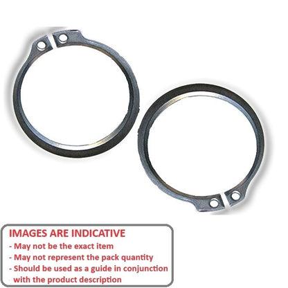 1157691 | CEB-04763-C (63 Pcs) --- External Retaining Rings - 47.63x1.57x44.4 mm Circlips - Carbon Steel