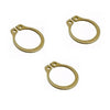 External Retaining Rings - 9.53x1.07 - - Circlips - Carbon Steel Zinc Plated Yellow Circlip