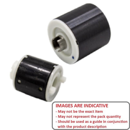 1218816 | CMP-0800-0320-37-1010 --- Slip Magnetic Particle Clutches - 714 to 1010 g.cm 8x37 mm No Power Without Shaft