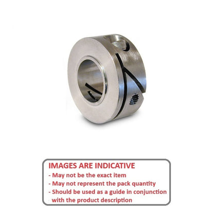 1108011 | COL-01500-030-14-FC-S3 --- 15x30x14 mm - Stainless Steel 303/304 Similar to A2, 18-8 HRB80 Collar